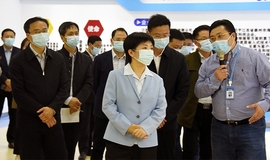 泰州市万市长一行领导莅临澳门新葡京博彩调研科技创新活动